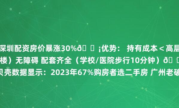 深圳配资房价暴涨30%💡优势： 持有成本＜高层1/10 黄金楼层（3-4楼）无障碍 配套齐全（学校/医院步行10分钟）💡真实数据： 贝壳数据显示：2023年67%购房者选二手房 广州老破小租金回报率＞5% 越秀区加装电梯后房价涨40%3. 如何淘到「宝藏老破小」？💡选房公式：小区环境：绿化＞30% 晴天无积水 夜晚照明充足房屋质量：优先选1995年后框架结构 ；检查电路是否铝线 ；防水层无渗漏痕迹